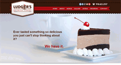 Desktop Screenshot of ludgersbavariancakery.com