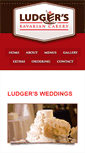 Mobile Screenshot of ludgersbavariancakery.com