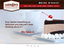 Tablet Screenshot of ludgersbavariancakery.com